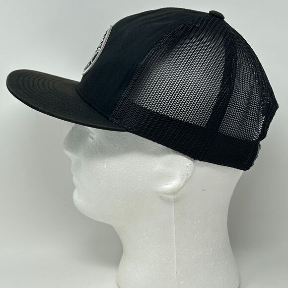 Brixton MFG Company Trucker Hat Baseball Cap BRXTN Skater Skating Snapback Black - Picture 9 of 13